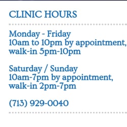 PediSTAT - Clinic hours