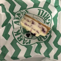 Park Avenue BBQ Grille - Blueberry cheesecake