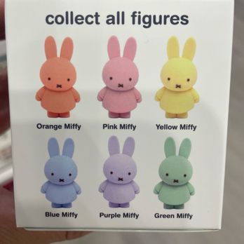 Miniso - Smoko Miffy Goes Pastel Blind Box Figure collection - Discount Store Near Me - Providence, Rhode Island
