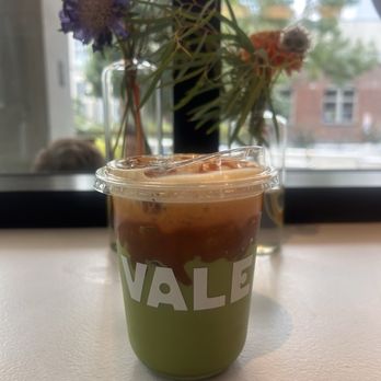 Vale Matcha & Coffee - Caramel Banana Matcha - Coffee & Tea Near Me - Seattle, Washington Vale Matcha & Coffee - Caramel Banana Matcha - Coffee & Tea Near Me - Seattle, Washington