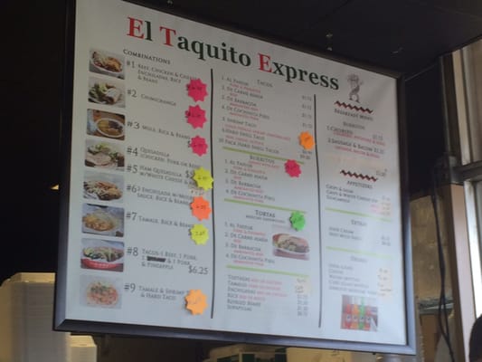 Menu photo 2 El Taquito Express Topeka, KS