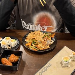 Okome - Chicken Hibachi, Buffalo Chicken Wings, Spicy Crab Roll