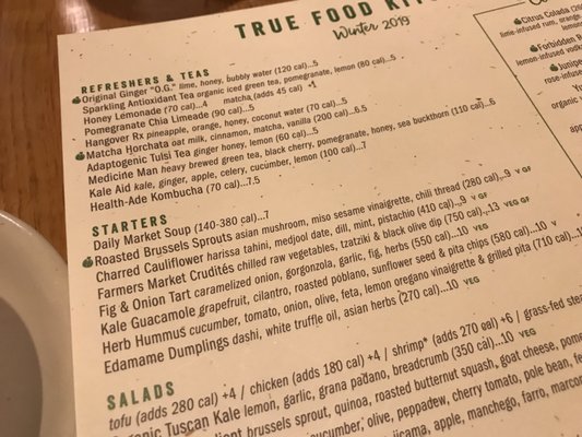 Menu photo 8 True Food Kitchen Denver, CO Menu photo 8 True Food Kitchen Denver, CO