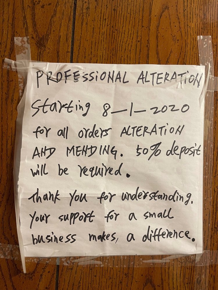 PROFESSIONAL TAILOR & ALTERATIONS 12 Photos & 54 Reviews 1906 Broad