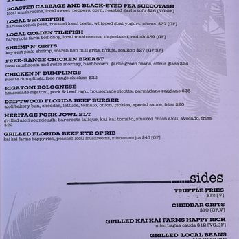Driftwood - Main Menu - Cocktail Bars Near Me - Boynton Beach, Florida Driftwood - Main Menu - Cocktail Bars Near Me - Boynton Beach, Florida
