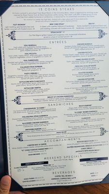 Menu photo 2 13 Coins Vancouver Vancouver, WA Menu photo 2 13 Coins Vancouver Vancouver, WA