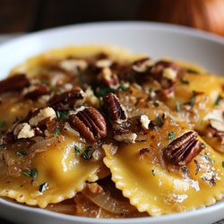 Dream Dinners - Butternut Squash Ravioli with Caramelized Onions