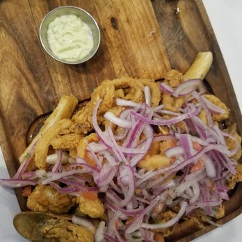 Chiflez - Fried Seafood Platter - Latin American Near Me - Jackson Heights, New York