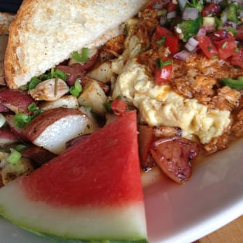 Eats - Scramble omelette w/ pull pork - American Near Me - San Francisco, California