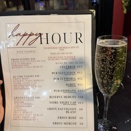 Celebrer and happy hour menu Celebrer and happy hour menu