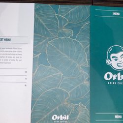 Orbit Restaurant & Lounge - Menu Sep-2022