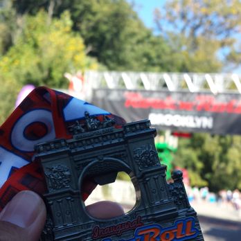 Rock 'n Roll Marathon Series - Brooklyn Half - 2015 - Medal - Races & Competitions Near Me - Prospect Heights, New York