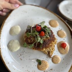Wexford, Savannah's Irish Pub - Crab cake