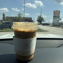 Iced shaken brown sugar espresso Iced shaken brown sugar espresso