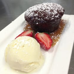 Tosaria Cafe - Sticky Date Pudding with Butterscotch Ice Cream