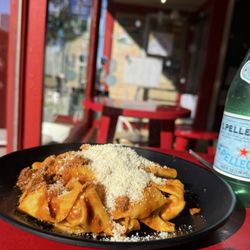 The Italian Homemade Company - Pappardelle lamb ragu... with the opportunity to speak Italian - while though still fluent - I don't have many opportunities to do...