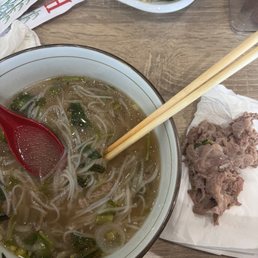 2. Pho Tai - disappointing, could not continue eating it. 2. Pho Tai - disappointing, could not continue eating it.