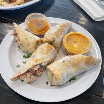 Fresh Off the Boat Fish Grill - Salmon Burrito - Mediterranean Near Me - Placentia, California