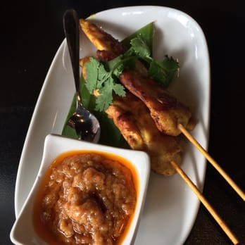 Thai Fusion - Chicken satay - Thai Near Me - Kirribilli, NSW