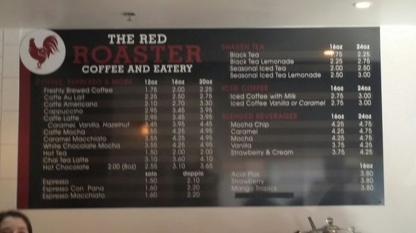 Menu photo 3 The Red Roaster Coffee & Eatery Madison, IN
