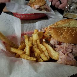 The Bernie and fries. The Bernie and fries.