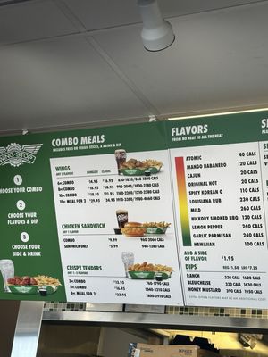 Menu photo 4 Wingstop Rancho Cucamonga, CA