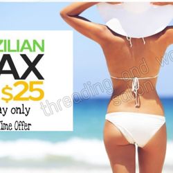 Threading & Waxing Salon - Tuesday Special: $25 Brazilian Wax!
Limited Time Offer