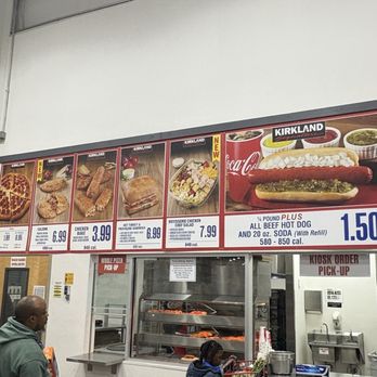 Costco - Food Court Menu is same pricing as CA Costco - Discount Store Near Me - Washington, DC, District of Columbia