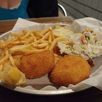 Sam's Chowder House - Crab cakes - They tasted how the look - Seafood Near Me - Half Moon Bay, California Sam's Chowder House - Crab cakes - They tasted how the look - Seafood Near Me - Half Moon Bay, California