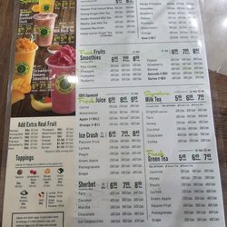 Real Fruit Bubble Tea