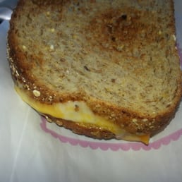 Grilled cheese happiness.