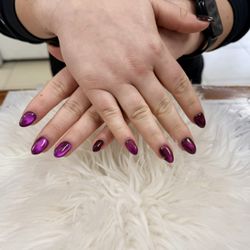 MeTime Nail & Spa - Cat eye gel fullset