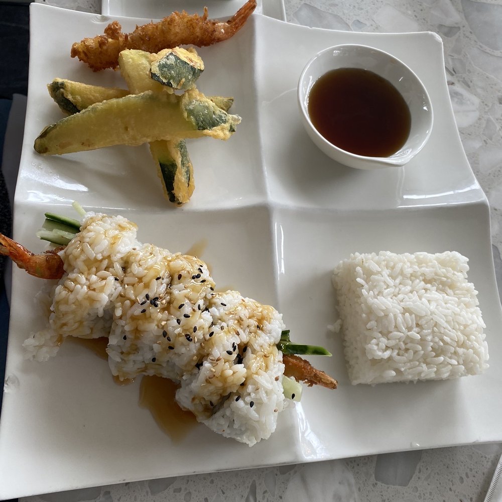 Amici Sushi - Tempura bento with sushi - Sushi Bars Near Me - Lathrop, California