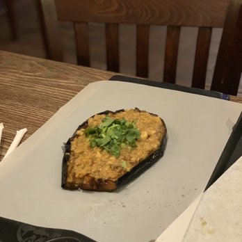 Chinese BBQ - Eggplant with garlic (烤茄王) - Chinese Near Me - Plano, Texas