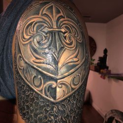 Brown Soul Tattoos - Phenomenal cover up art piece by Abel from Brown Soul Tattoos.