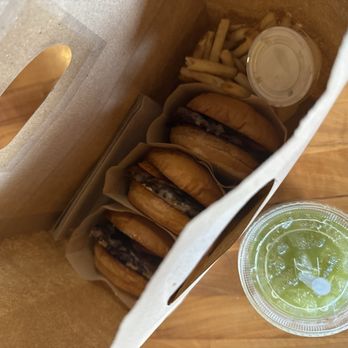 La Tour Cafe - La Tour Burger Single, Small Mint H2O - Macarons Near Me - Kapolei, Hawaii La Tour Cafe - La Tour Burger Single, Small Mint H2O - Macarons Near Me - Kapolei, Hawaii