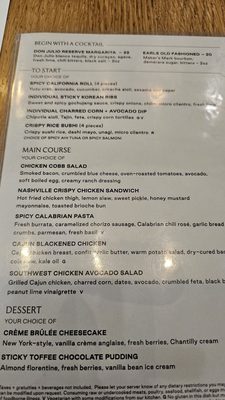 Menu photo 3 Earls Kitchen + Bar Denver, CO