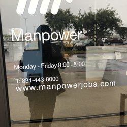 Manpower - They're always closed. This photo was taken at 10:30 am