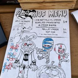 Chessie’s Wharf - Kids menu isn't online but they do have one.