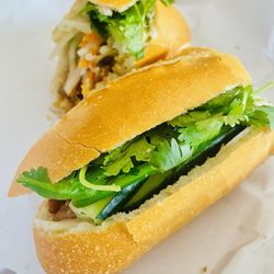 Y-Linh Sandwiches - Ate the Grilled Chicken Banh Mi Sandwich faster than taking photos today