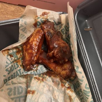 Wingstop - Ordered a 24 pack. Only 3 when should be 6. - Chicken Wings Near Me - Kemah, Texas