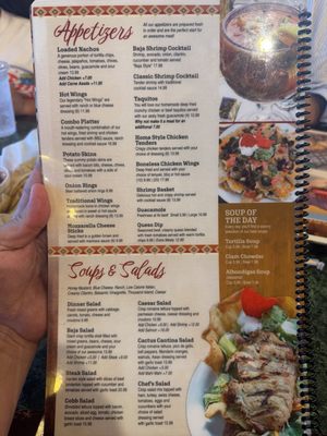 Menu photo 3 Cactus Cantina Riverside, CA