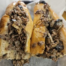 Mushroom Cheesesteak