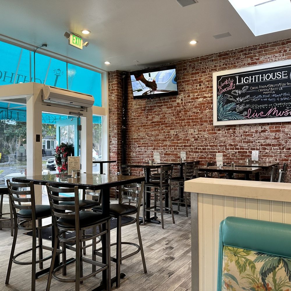 Lighthouse Cafe - Seating area - Breakfast & Brunch Near Me - San Pedro, California Lighthouse Cafe - Seating area - Breakfast & Brunch Near Me - San Pedro, California