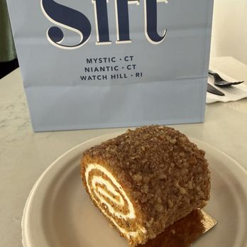 Sift Bake Shop - Carrot cake roulade - Bakeries Near Me - Mystic, Connecticut