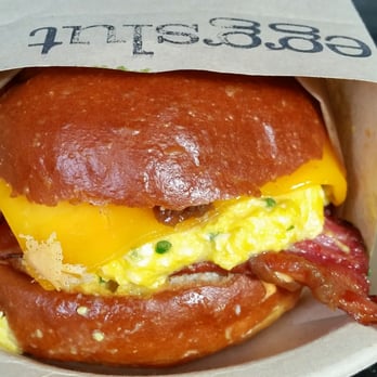 Eggslut - Fairfax, add bacon. - Breakfast & Brunch Near Me - Los Angeles, California Eggslut - Fairfax, add bacon. - Breakfast & Brunch Near Me - Los Angeles, California