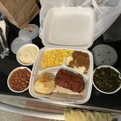 My meatloaf dinner!