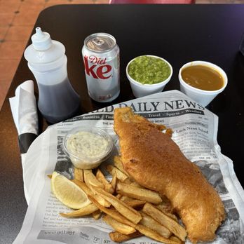 The Codfather - Haddock and chips Mushy Peas Curry Sauce - Fish & Chips Near Me - Henderson, Nevada The Codfather - Haddock and chips Mushy Peas Curry Sauce - Fish & Chips Near Me - Henderson, Nevada