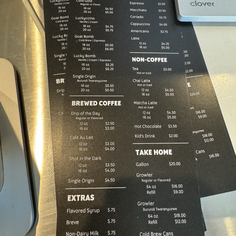 Menu Menu