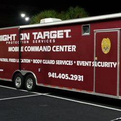 Right On Target - Our mobile command center ready for duty!